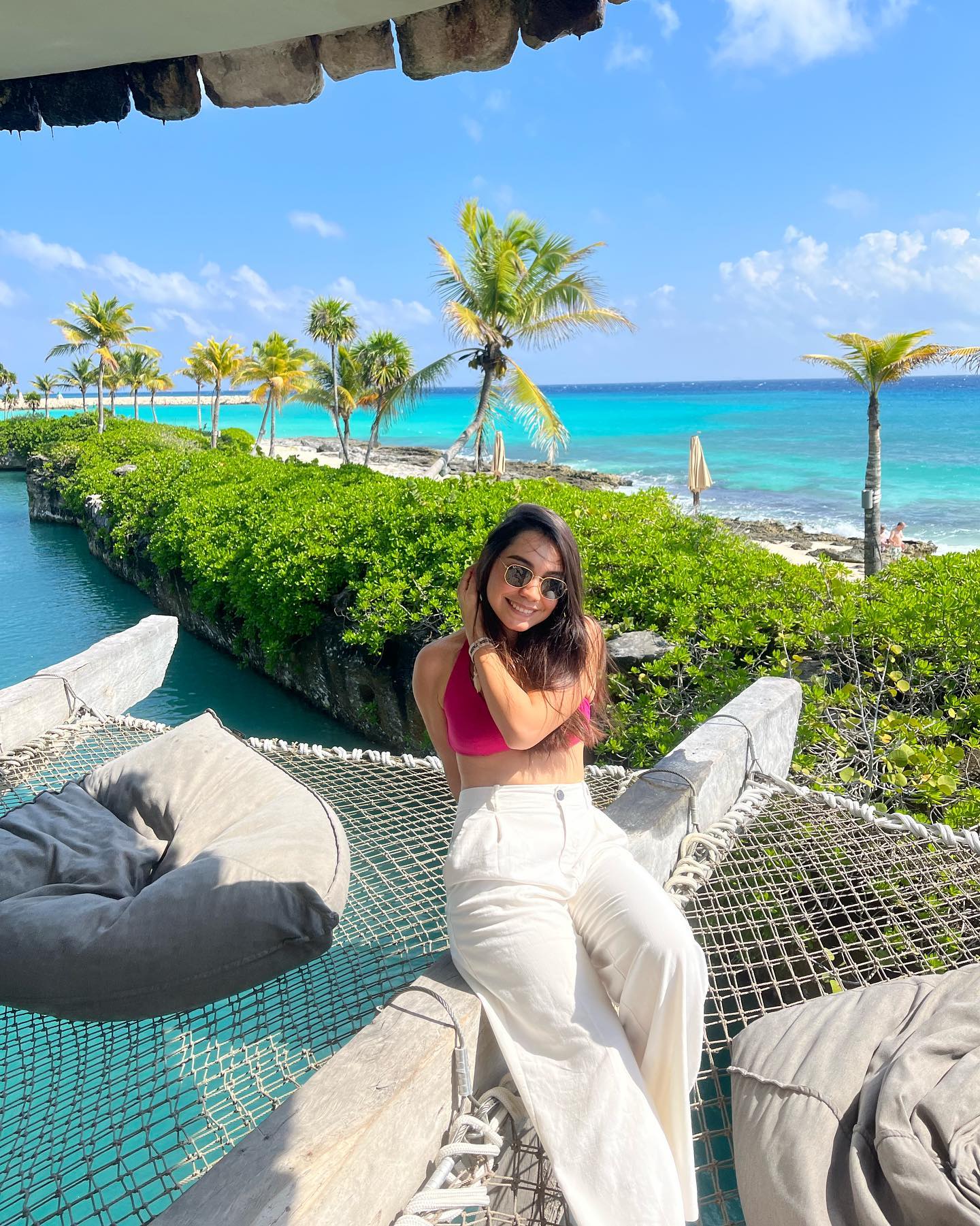 Hotel Xcaret Mexico, Girl on hammock, (@zaida1818).jpeg