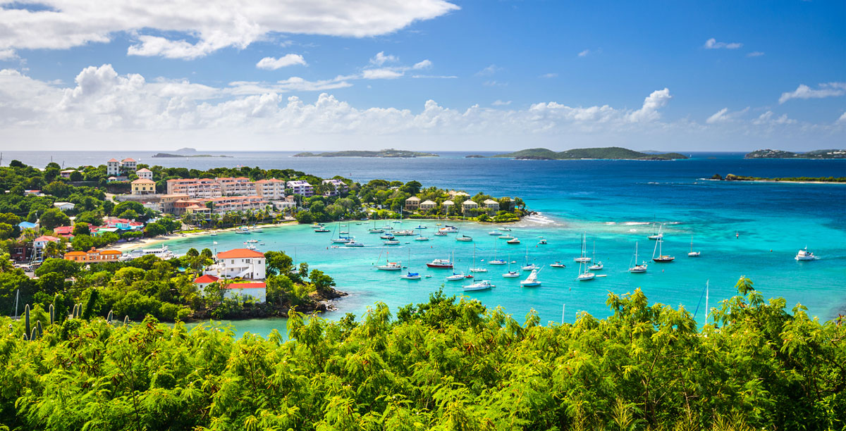 Cruz Bay in St. John