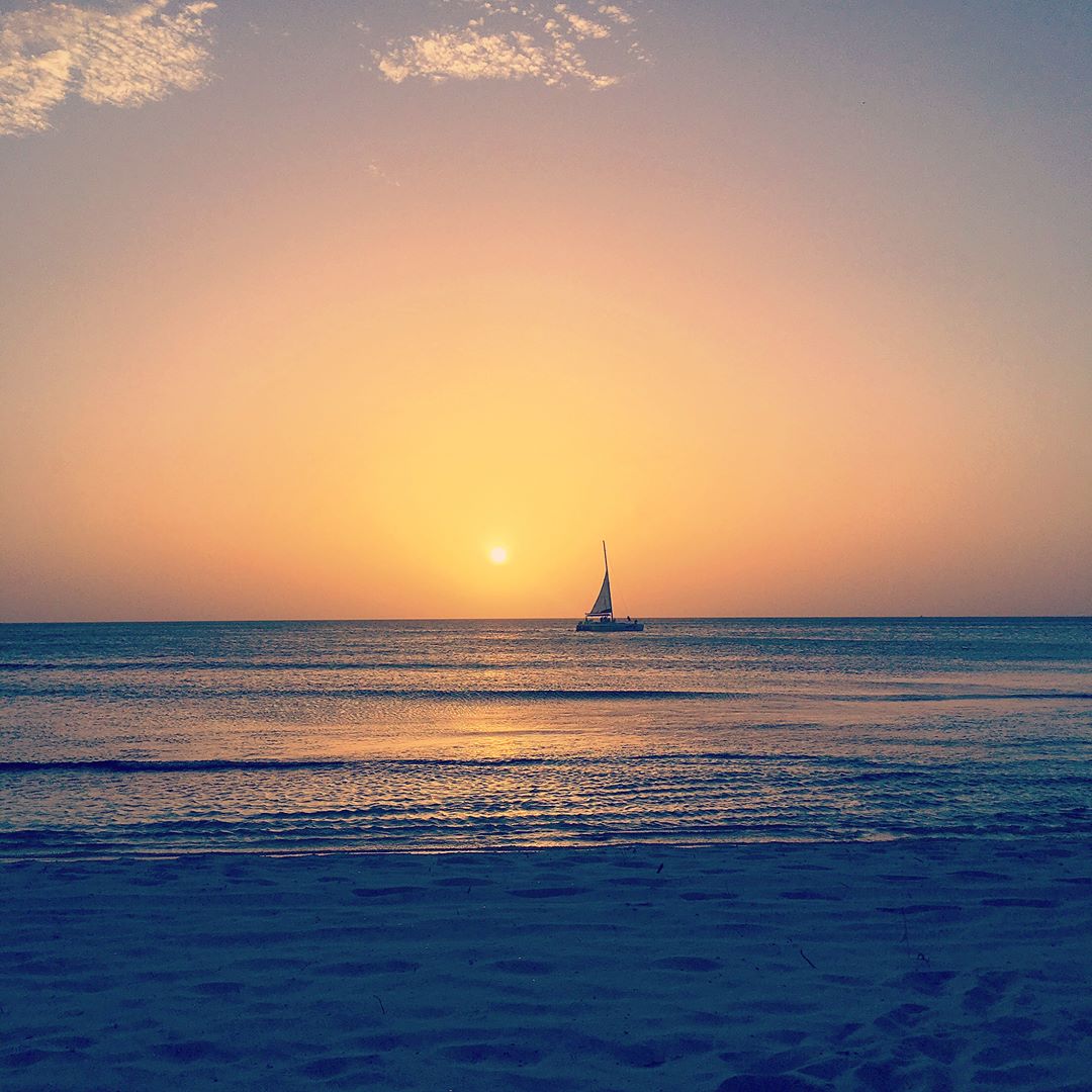 Sunset, Eagle Beach, Aruba