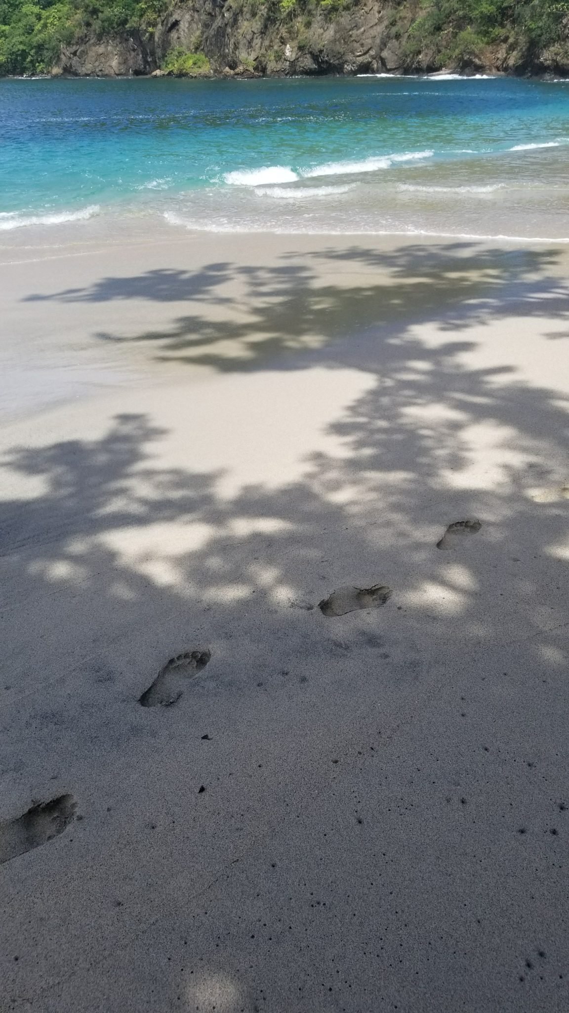 Footprints, Cocalito Beach, Costa Ric