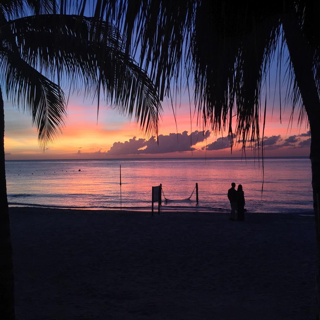 Sunset, Secrets Aura Cozumel, Mexico