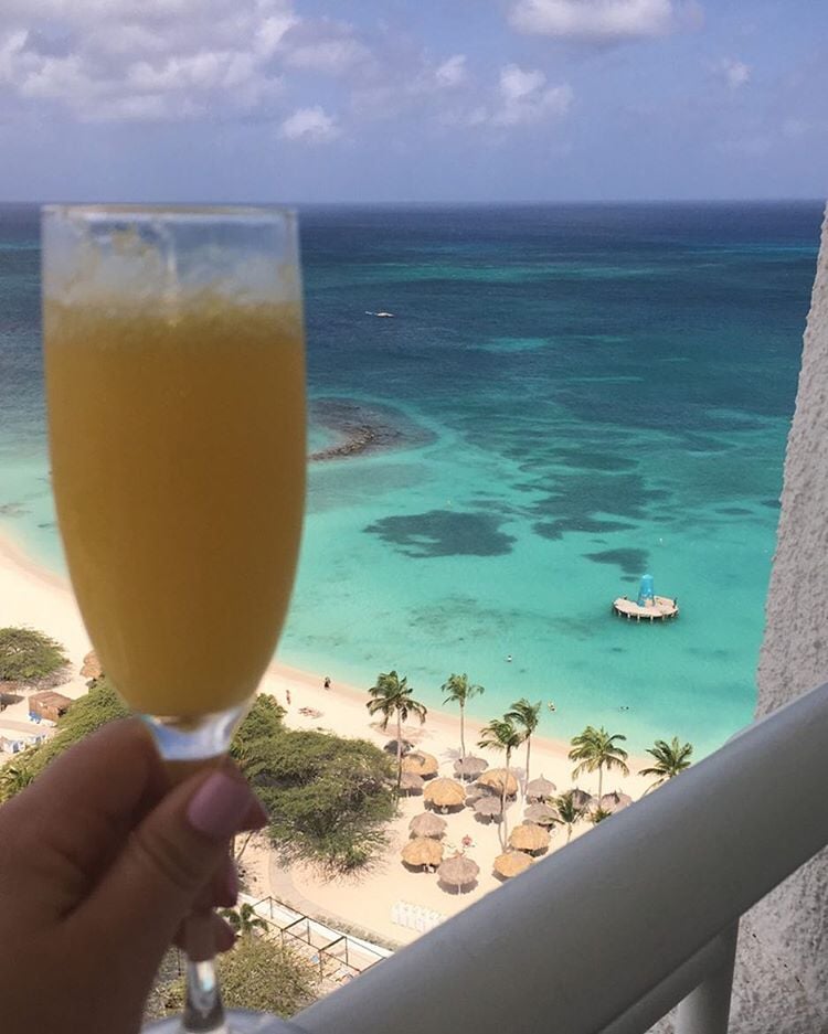  (Mimosas on the balcony, Riu Palace Aruba