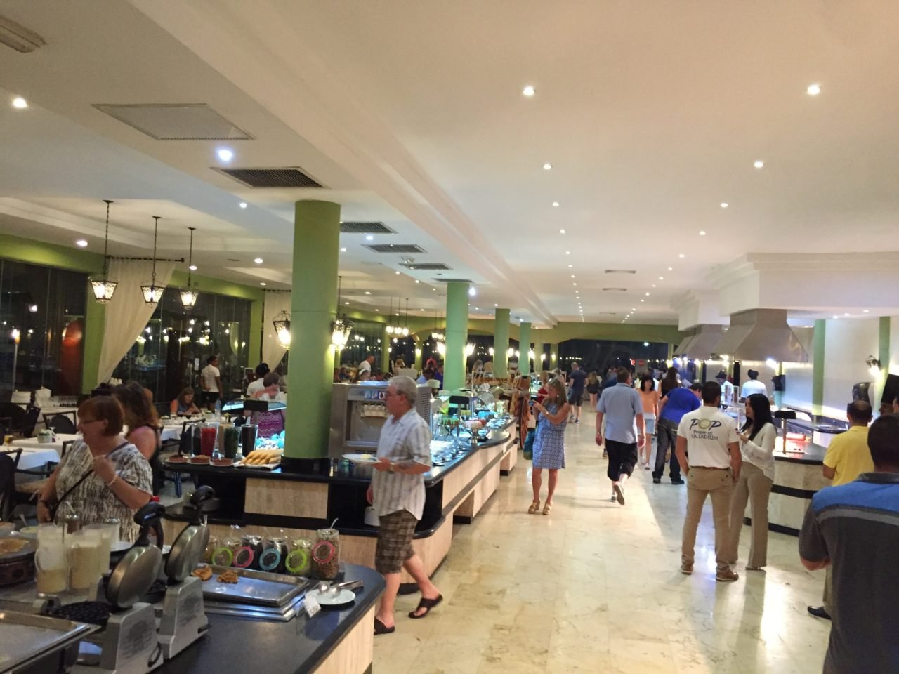 Buffet, Grand Palladium Palace Resort &amp; Spa, Punta Cana, Dominican Republic