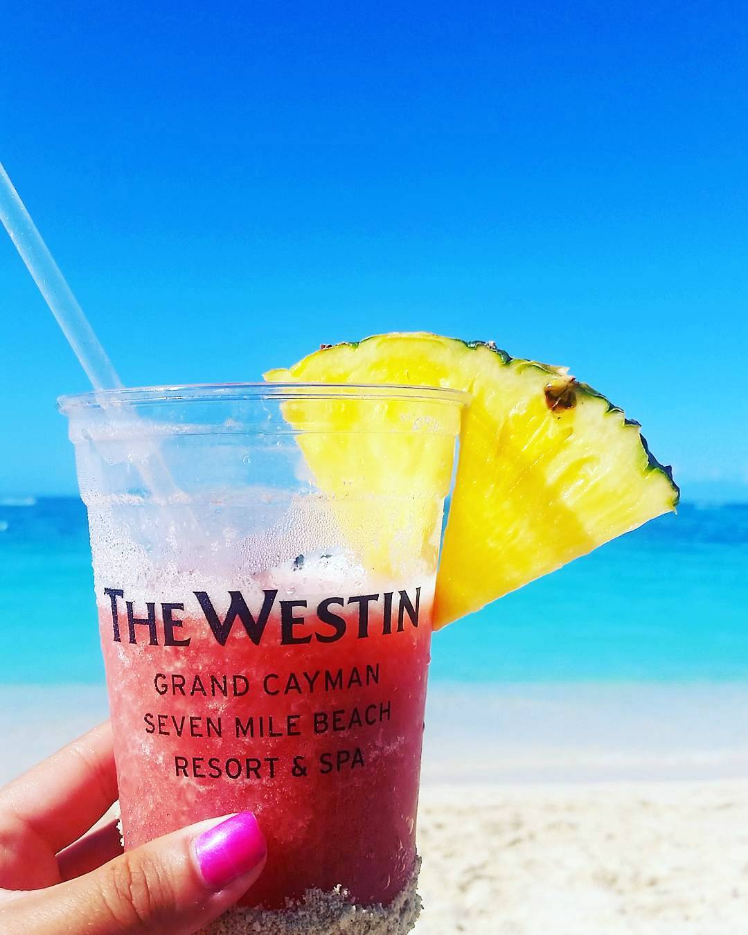 Strawberry Daiquiri, Westin Grand Cayman, Cayman Islands