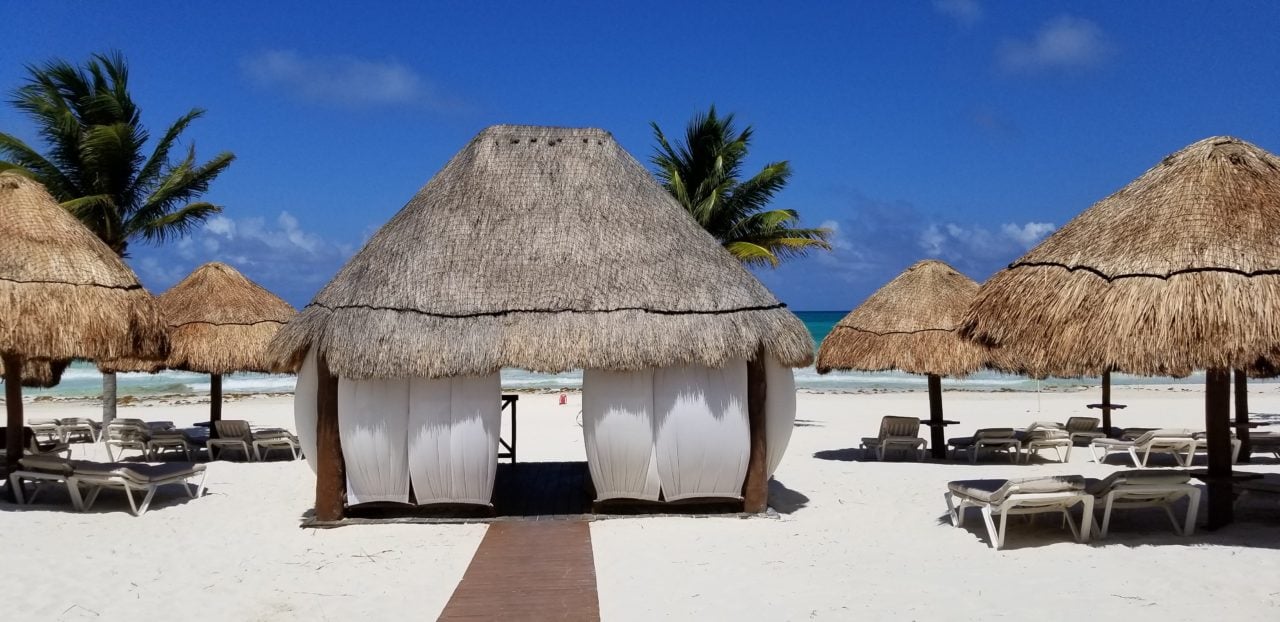 Spa treatment palapa, Secrets Maroma Beach Riviera Cancun