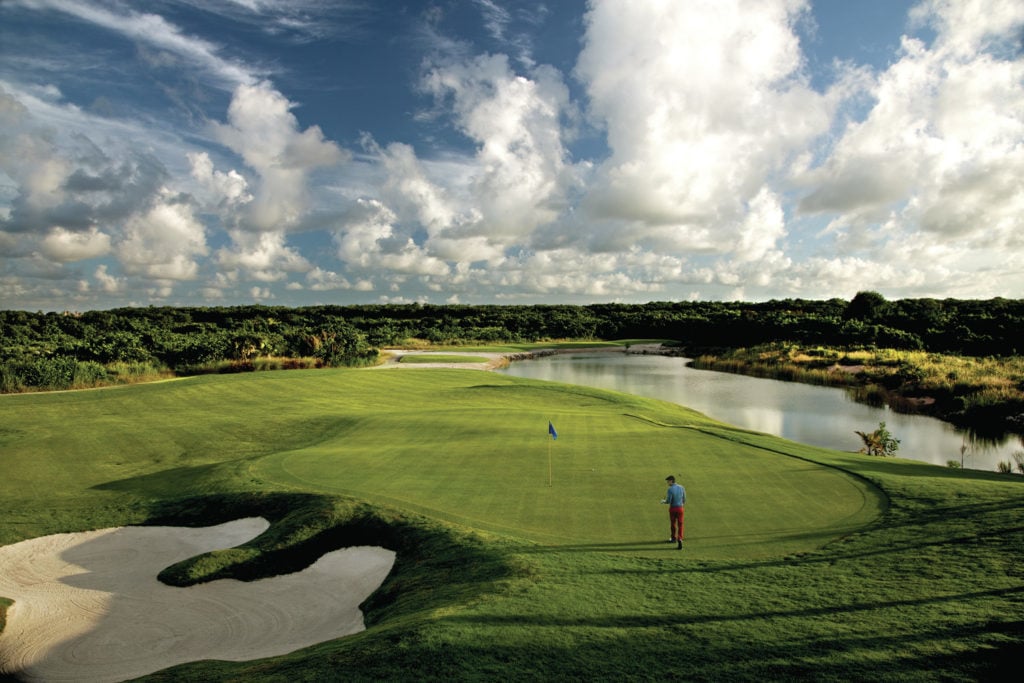 Golf green, Hard Rock Hotel &amp; Casino Punta Cana, Dominican Republic