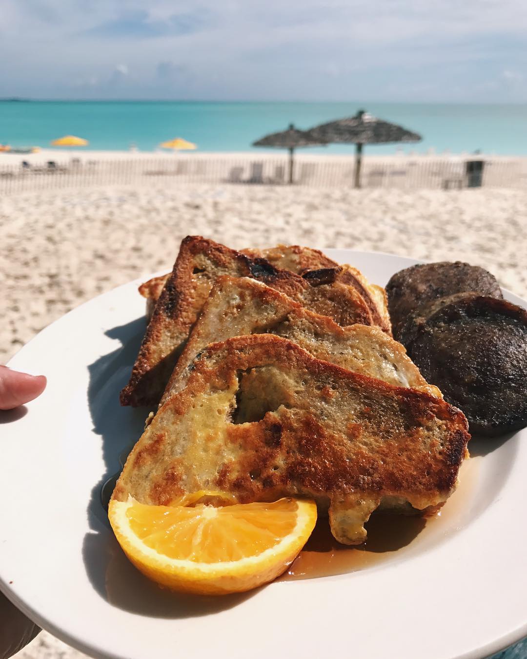 French Toast, Coco Beach Bar, Treasure Cay, The Abacos, Bahamas