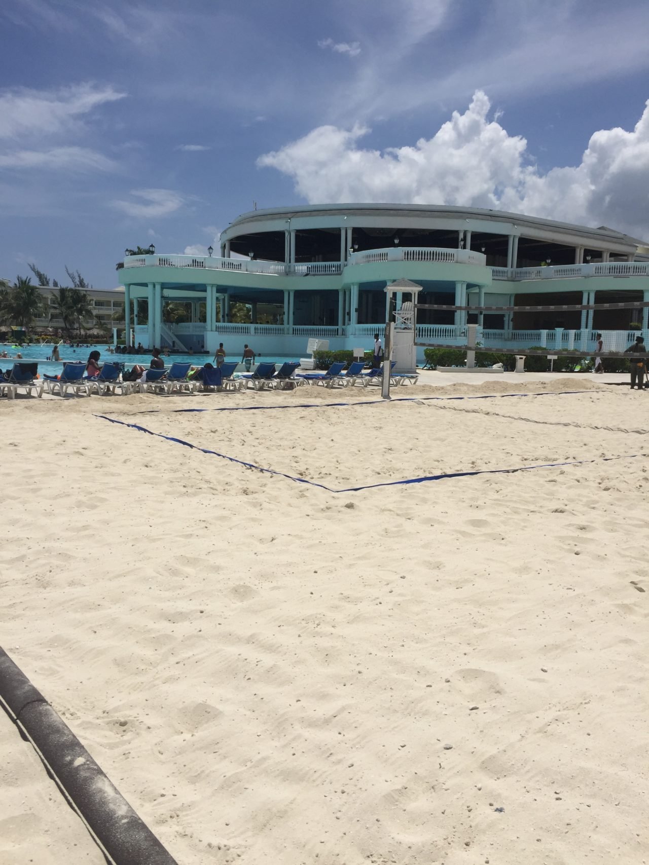 Volleyball area, Grand Palladium Resort &amp; Spa, Jamaica