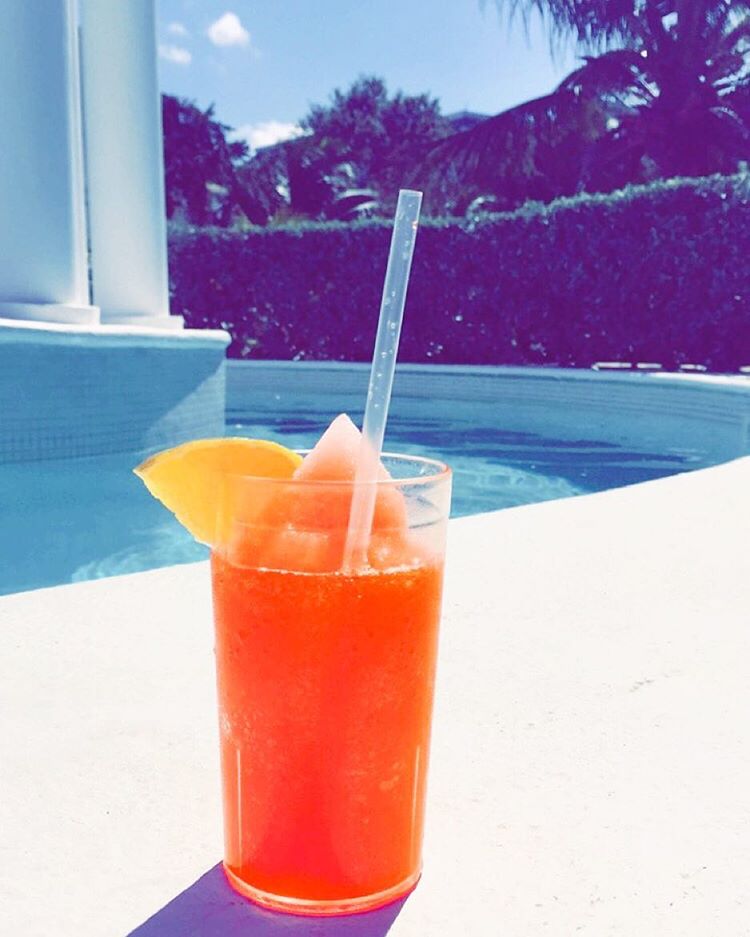 Strawberry daiquiri, Grand Palladium Resort &amp; Spa, Jamaica