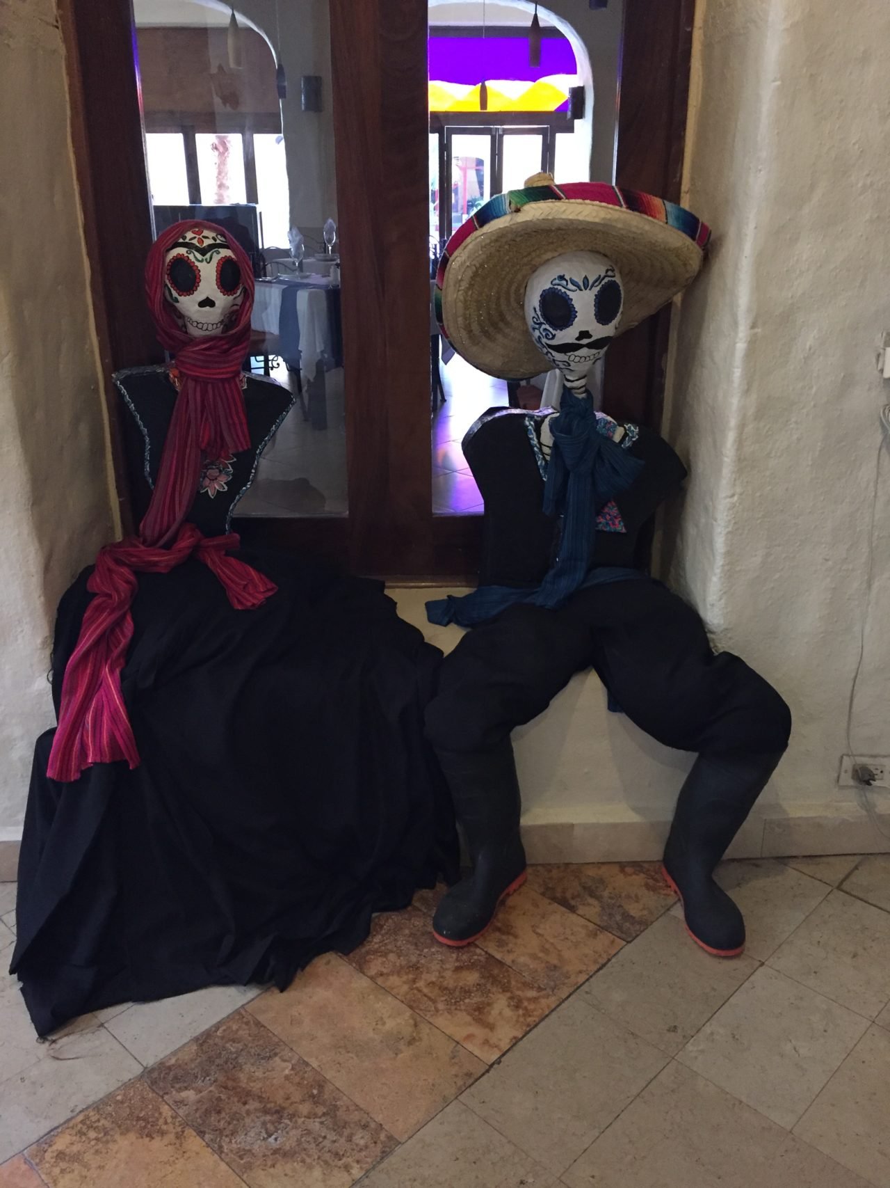 Day of the Dead mannequins