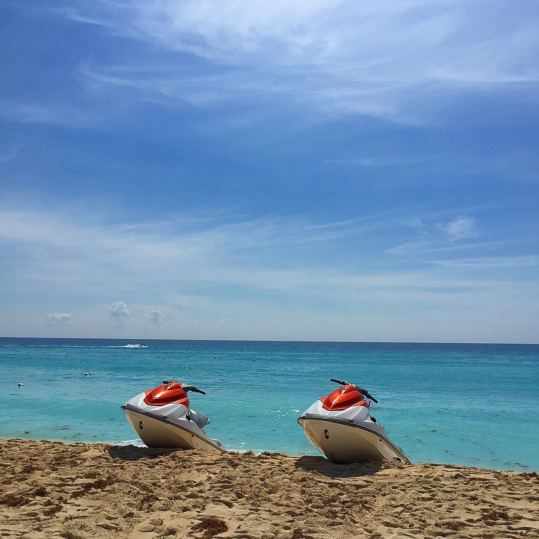 Wave runners, Cancun, Mexico