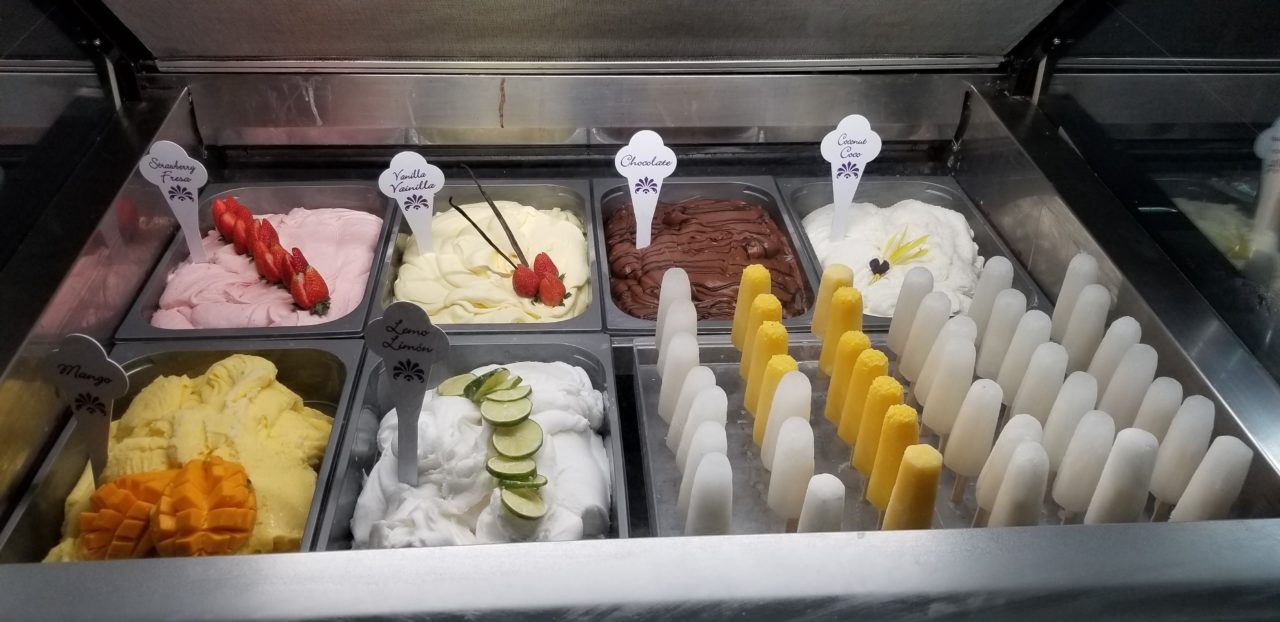 Gelato bar, Paradisus Playa del Carmen La Esmeralda, Mexico