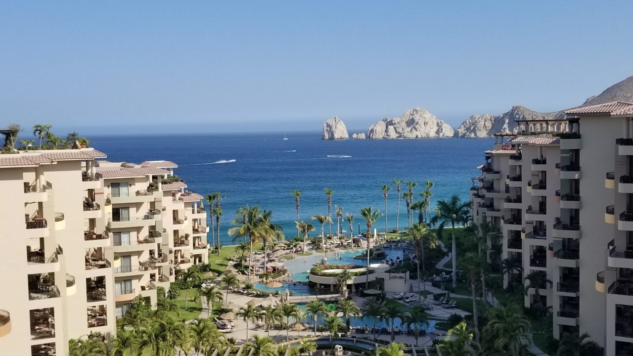 View from penthouse, Villa la Estancia Beach Resort & Spa, Los Cabos, Mexico