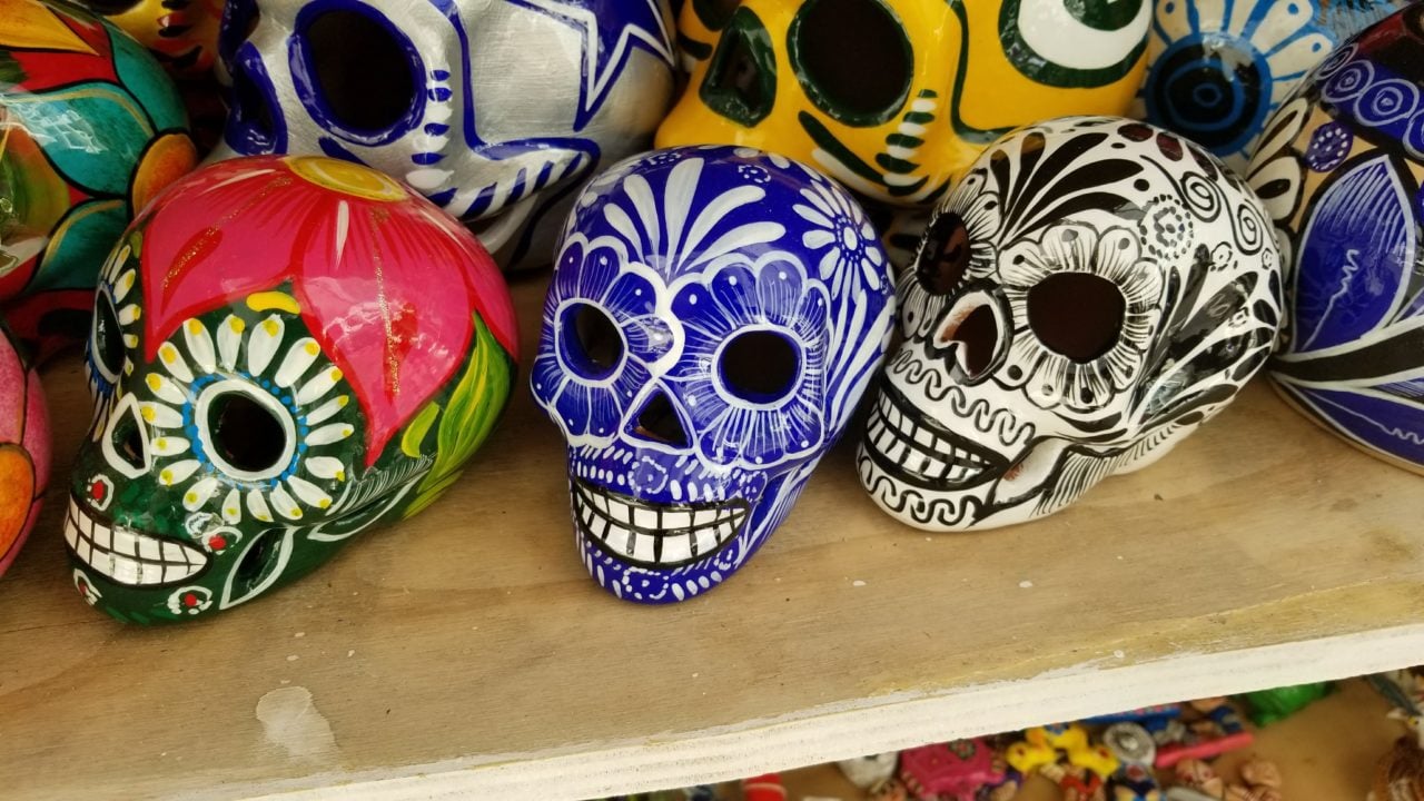 Day of the Dead skulls, Mexico