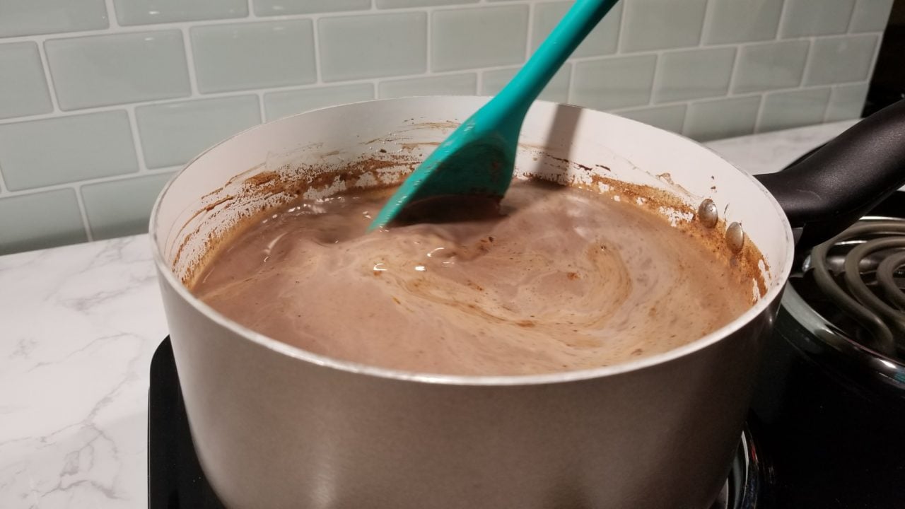 Stirring, Mexican Hot Chocolate