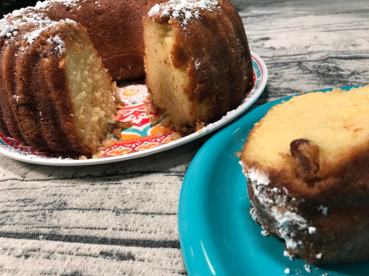 Rum cake