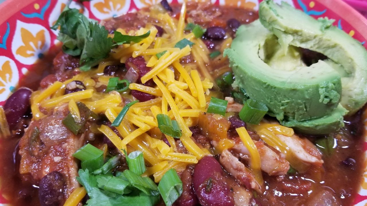 Jamaican Jerk Chicken Chili