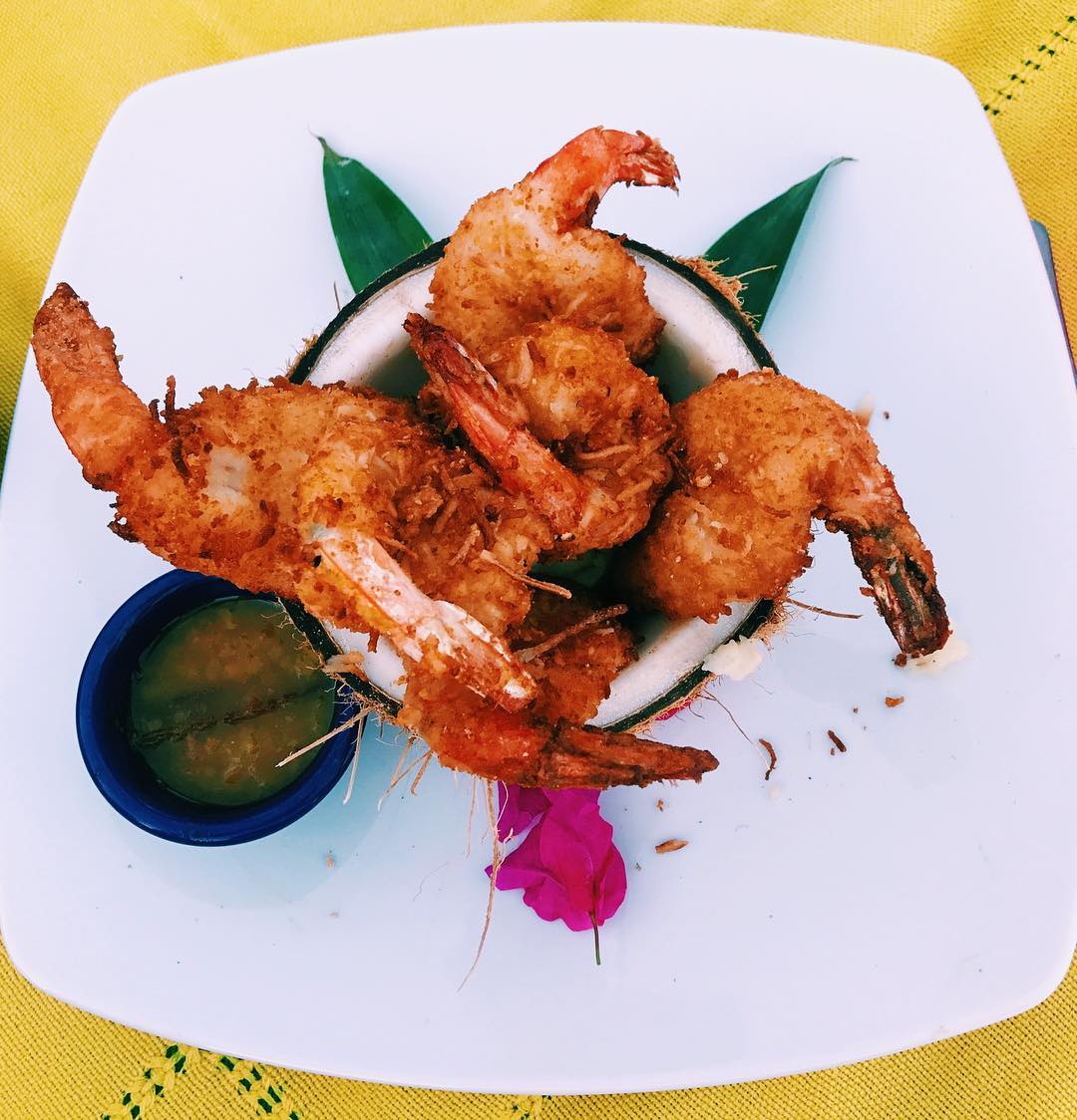 Coconut Shrimp, The Office on the Beach, Los Cabos, Mexico