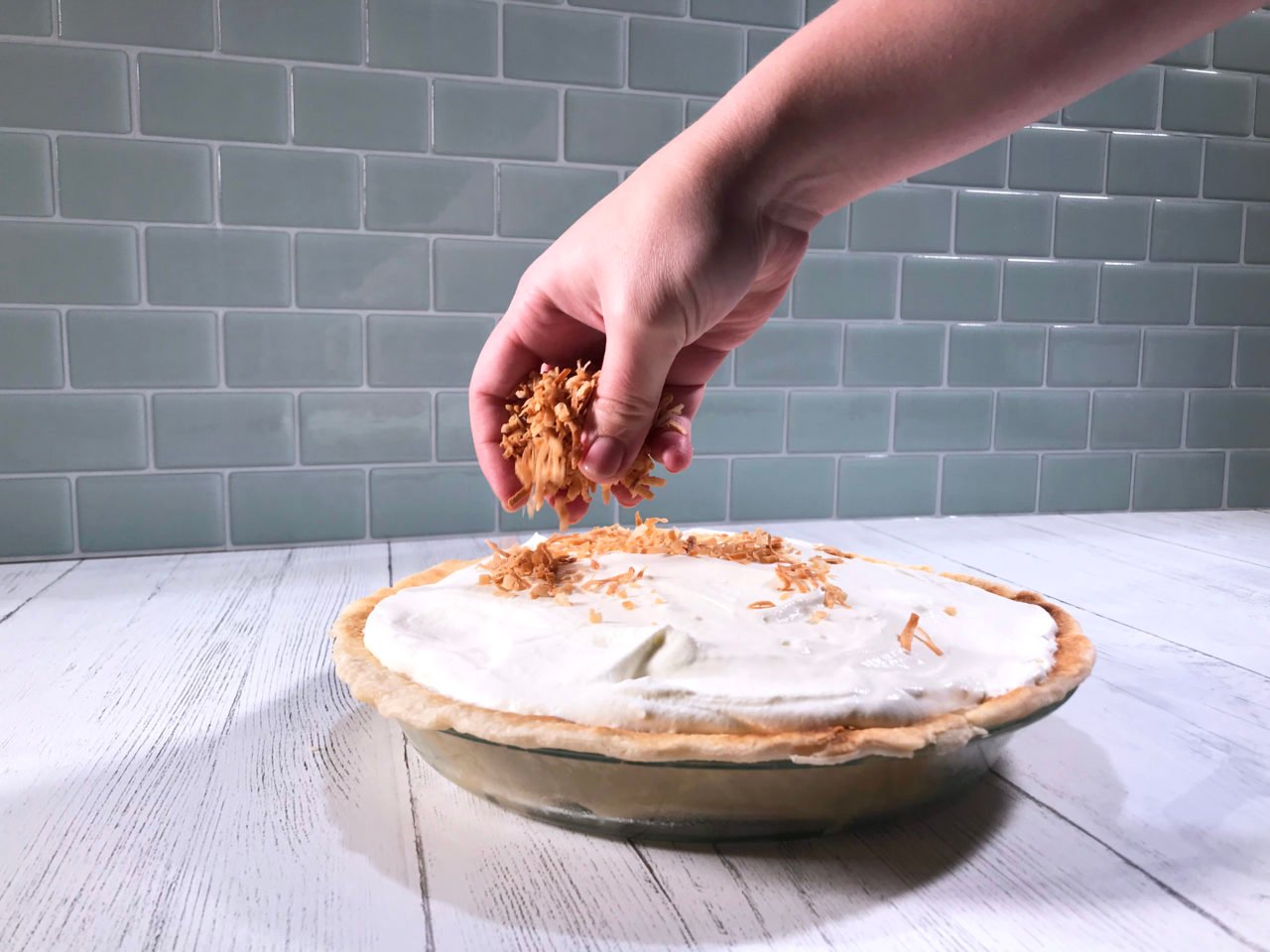 Easy Homemade coconut cream pie recipe