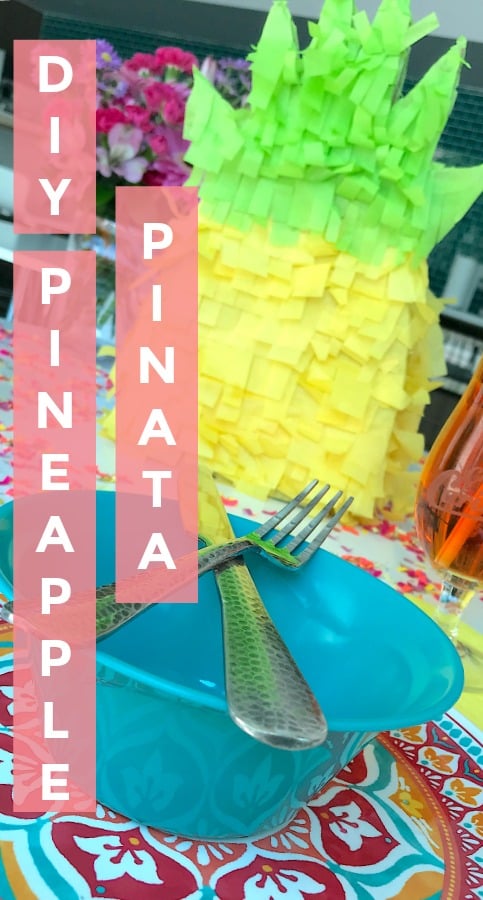 DIY Pineapple Pinata