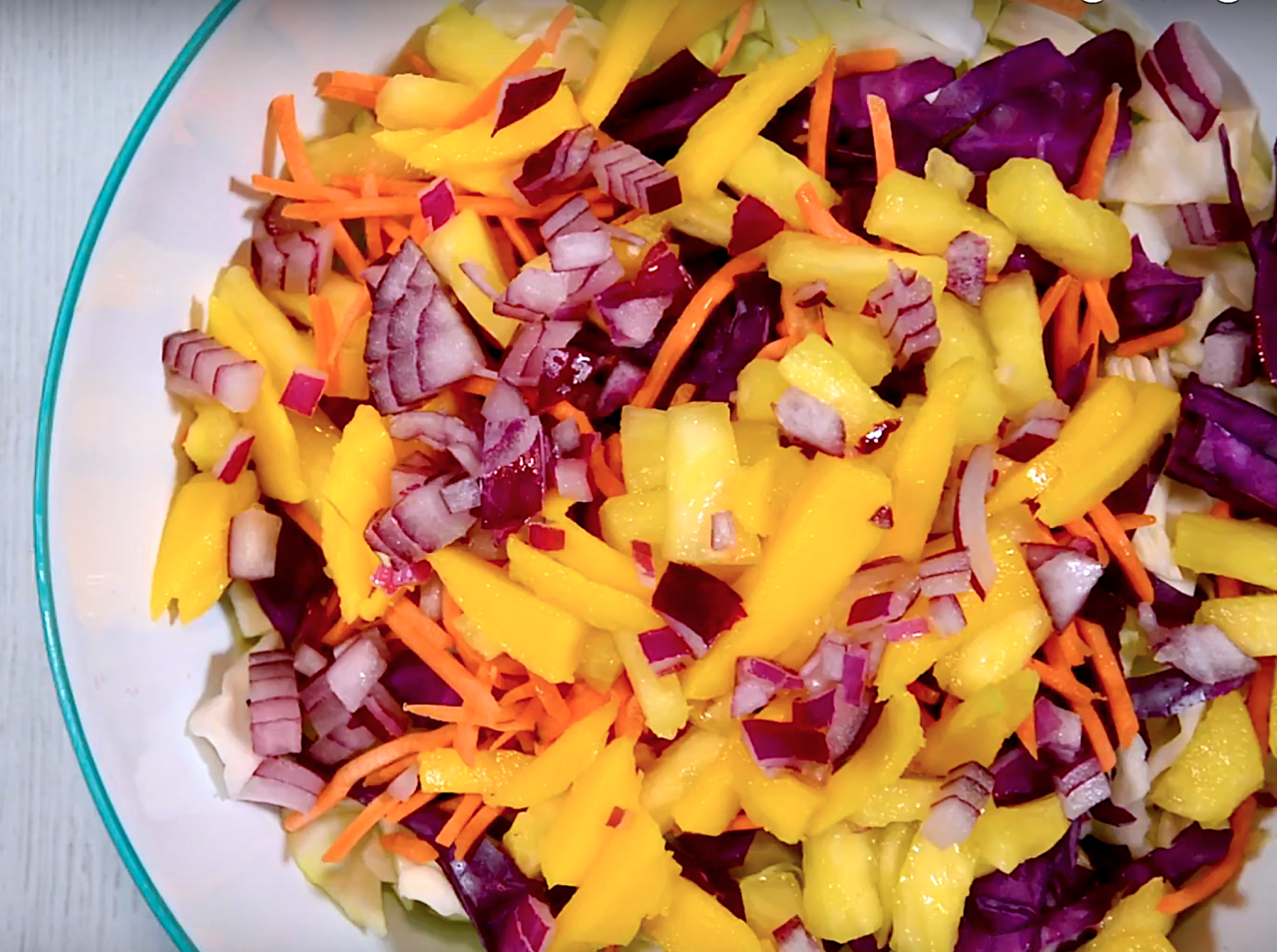 Caribbean Coleslaw