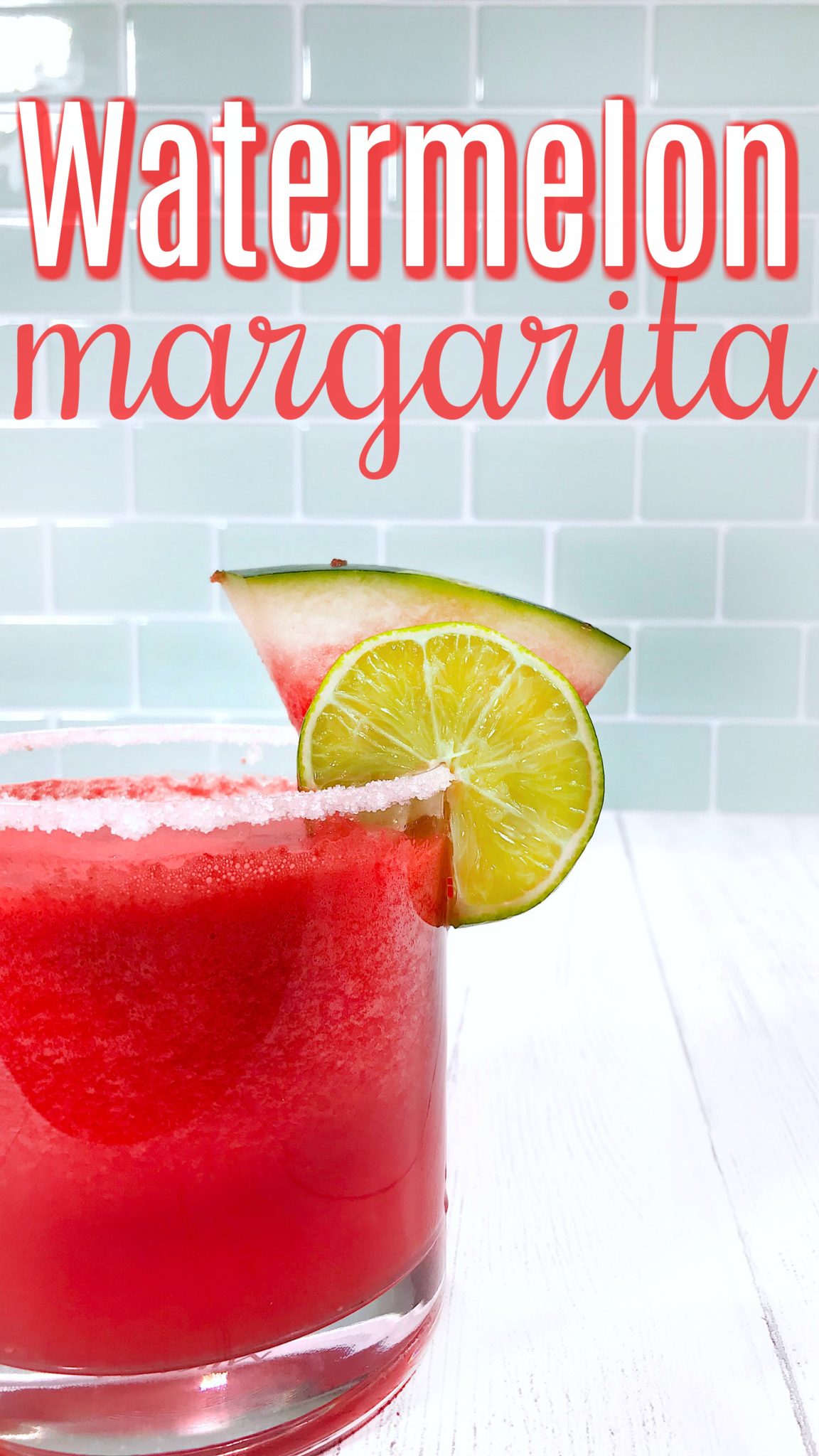 Easy watermelon Margarita