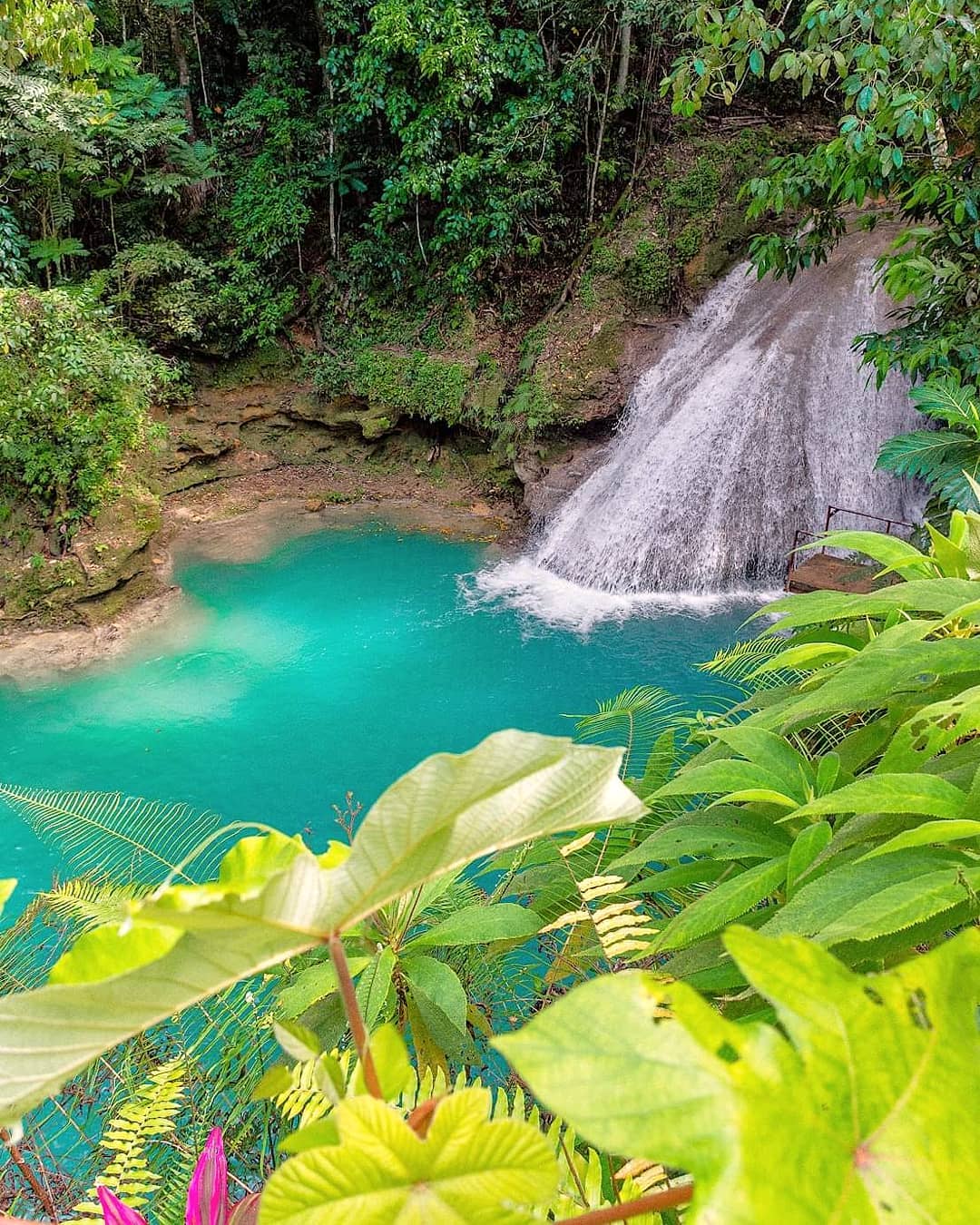 Stunning waterfalls in Jamaica