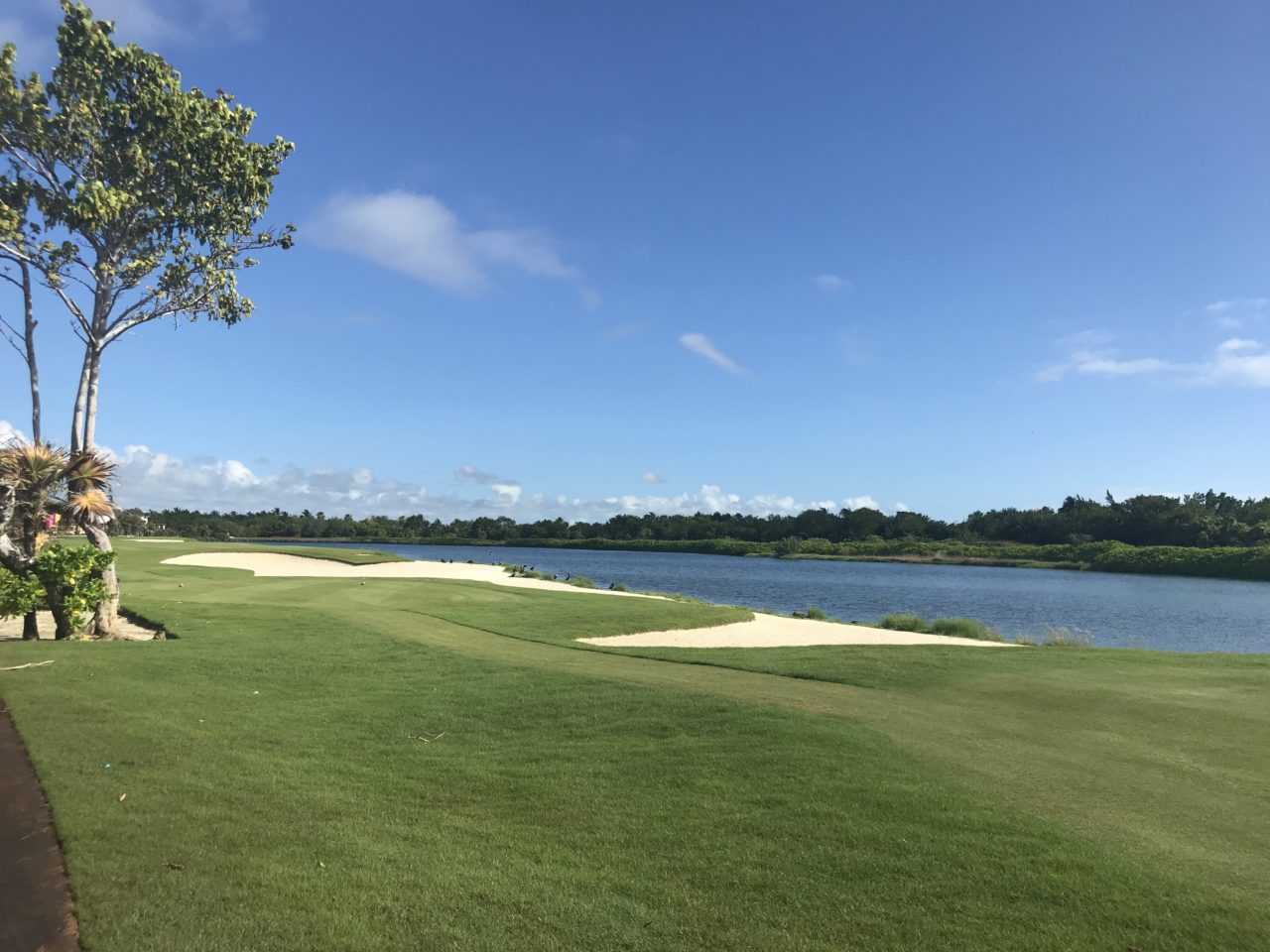 More water views from the golf course. 