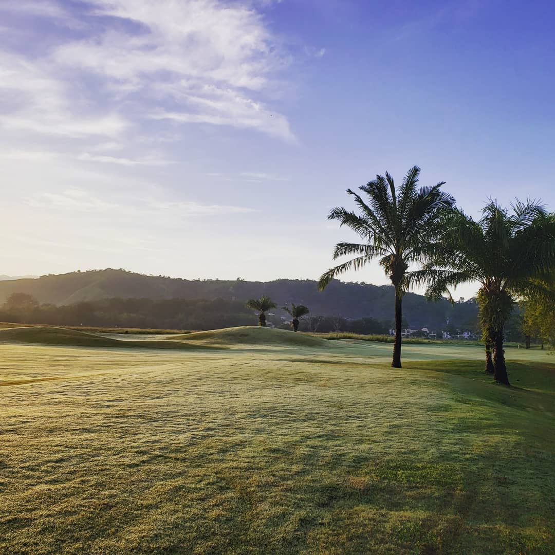 Golden hour view from Los Suenos Marriot Golf Course.